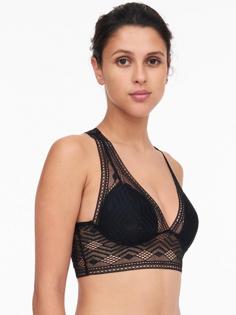 Chantelle Ondine Wireless, Passionata designed by CL Bras Black | USA 1105HKW