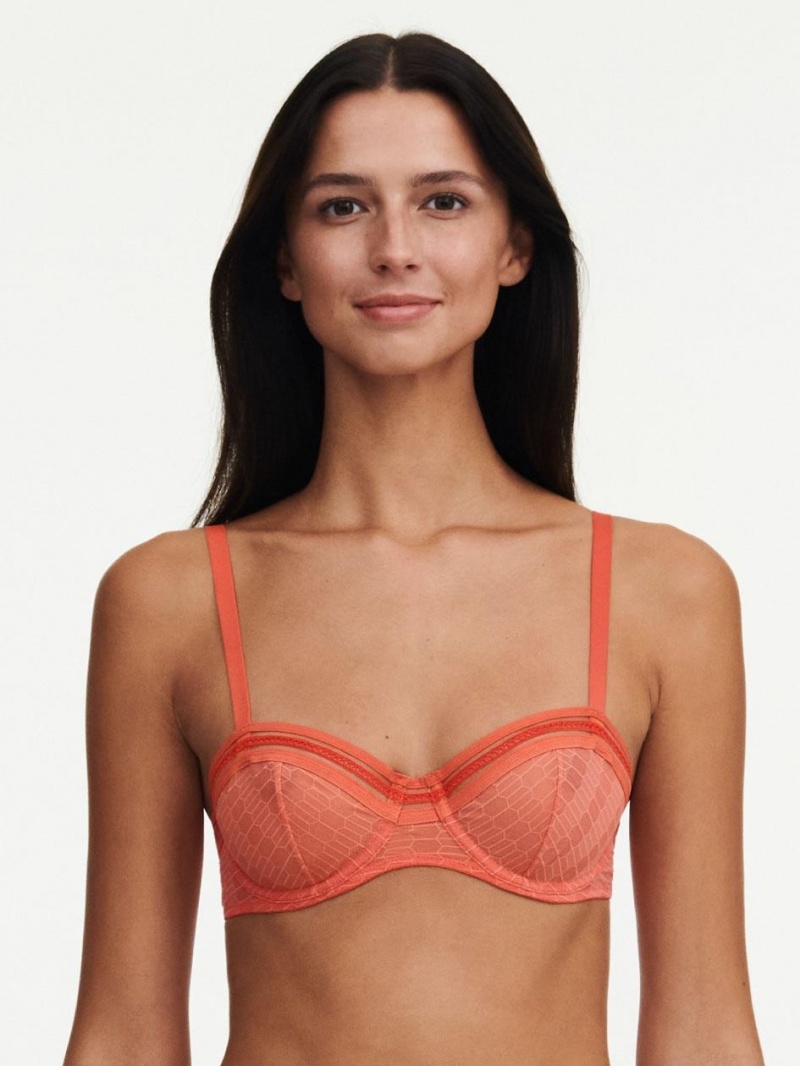 Chantelle Only Manhattan Demi, Passionata designed by CL Bras Vine Peach | USA 1108LHT