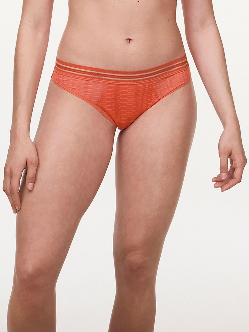 Chantelle Only Manhattan Tanga, Passionata designed by CL Panties Vine Peach | USA 1651HKW