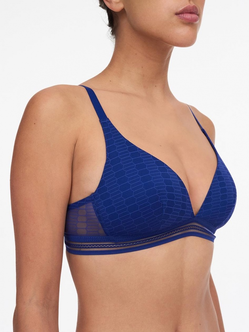 Chantelle Only Manhattan Wireless T-Shirt, Passionata designed by CL Bras Blue Danube | USA 1044UTL