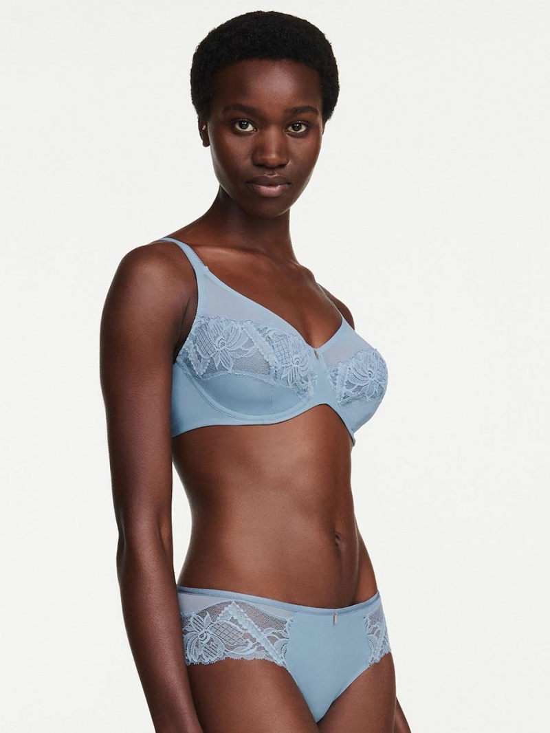 Chantelle Orangerie Dream Full Coverage Underwire Bras Grey Mist | USA 2144GLQ