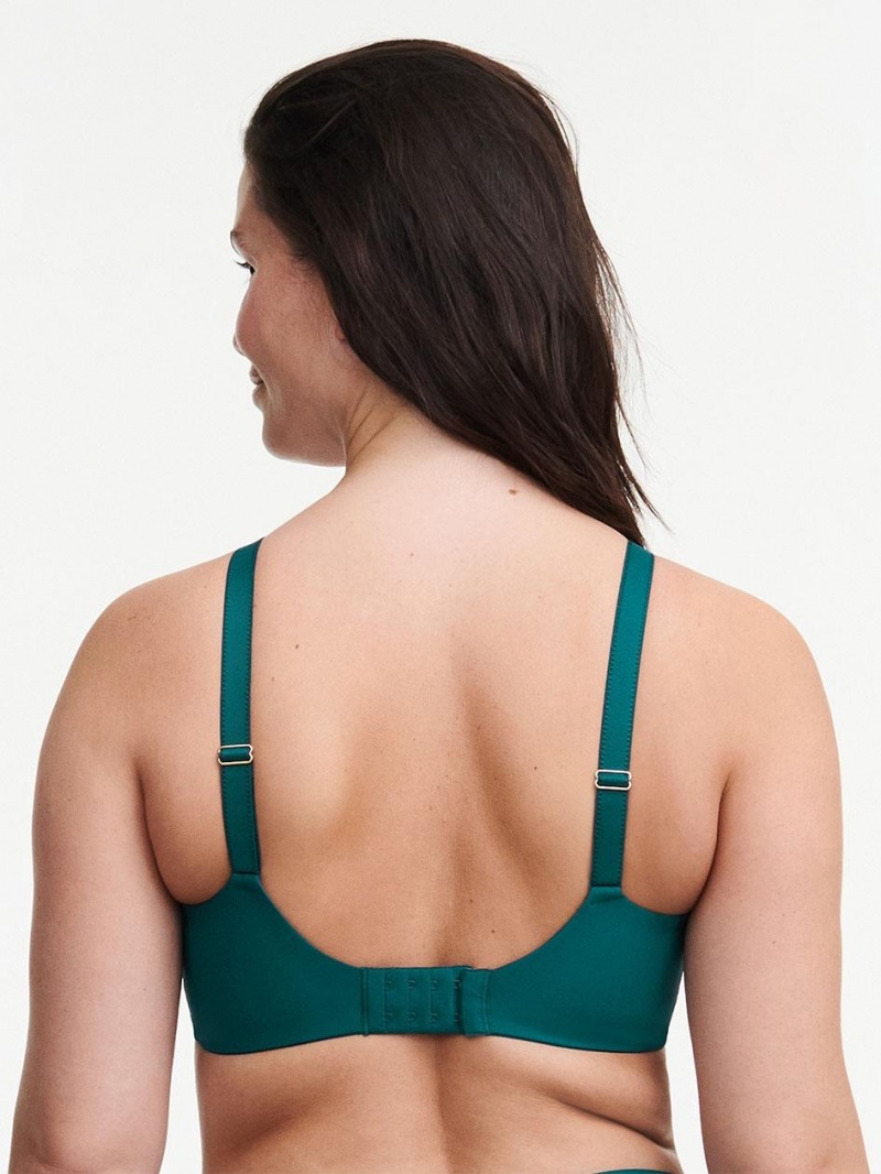 Chantelle Orangerie Dream Full Coverage Underwire Bras Emerald | USA 2193SOB