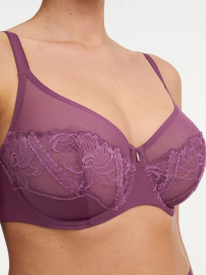 Chantelle Orangerie Dream Full Coverage Underwire Bras Tannin | USA 2214UTL