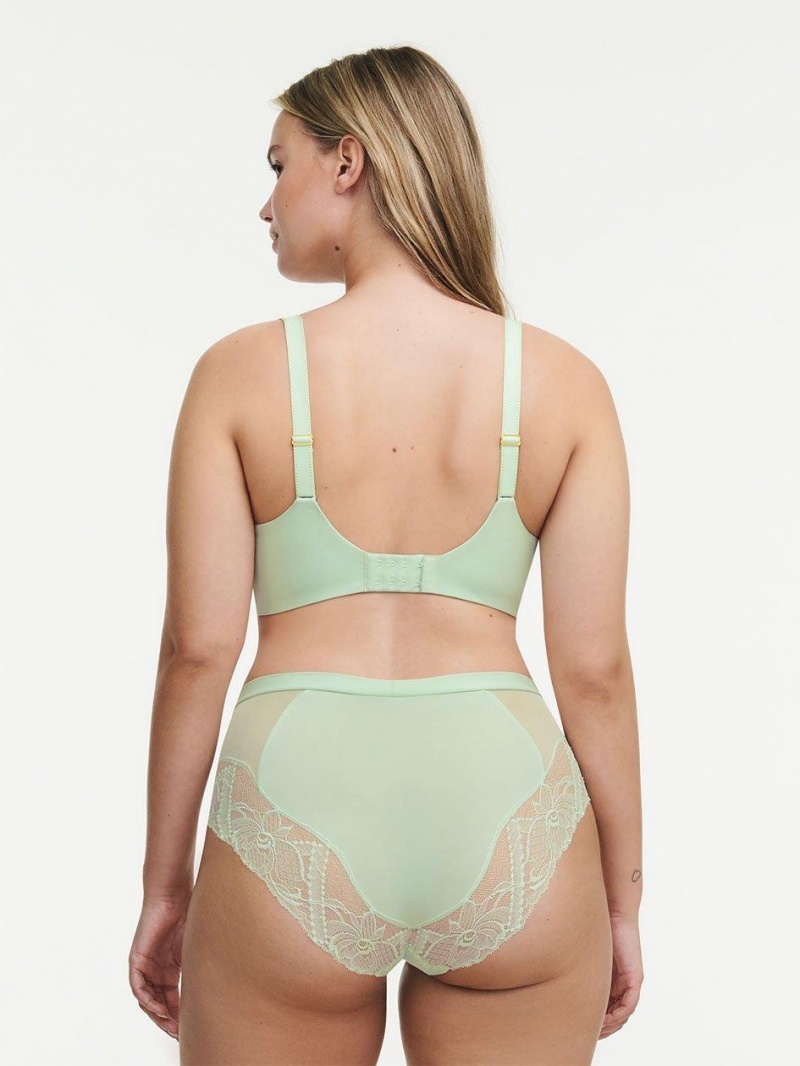 Chantelle Orangerie Dream Full Coverage Underwire Bras Green Lily | USA 2249HKW