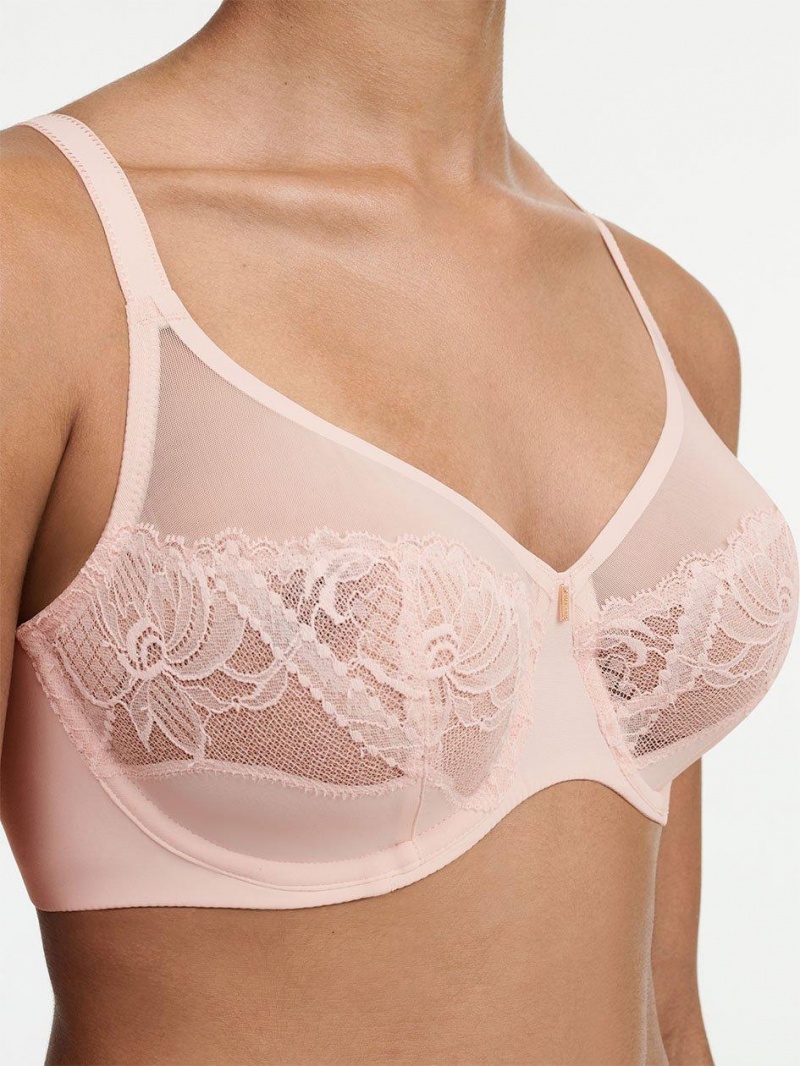 Chantelle Orangerie Dream Full Coverage Underwire Bras Taffeta Pink | USA 2250JJE