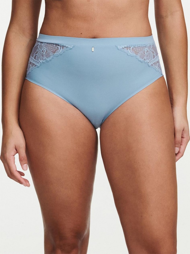 Chantelle Orangerie Dream High Waist Brief Panties Grey Mist | USA 2356CET