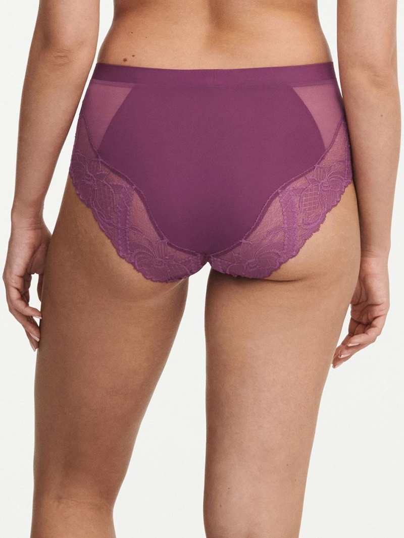 Chantelle Orangerie Dream High Waist Brief Panties Tannin | USA 2399TVC