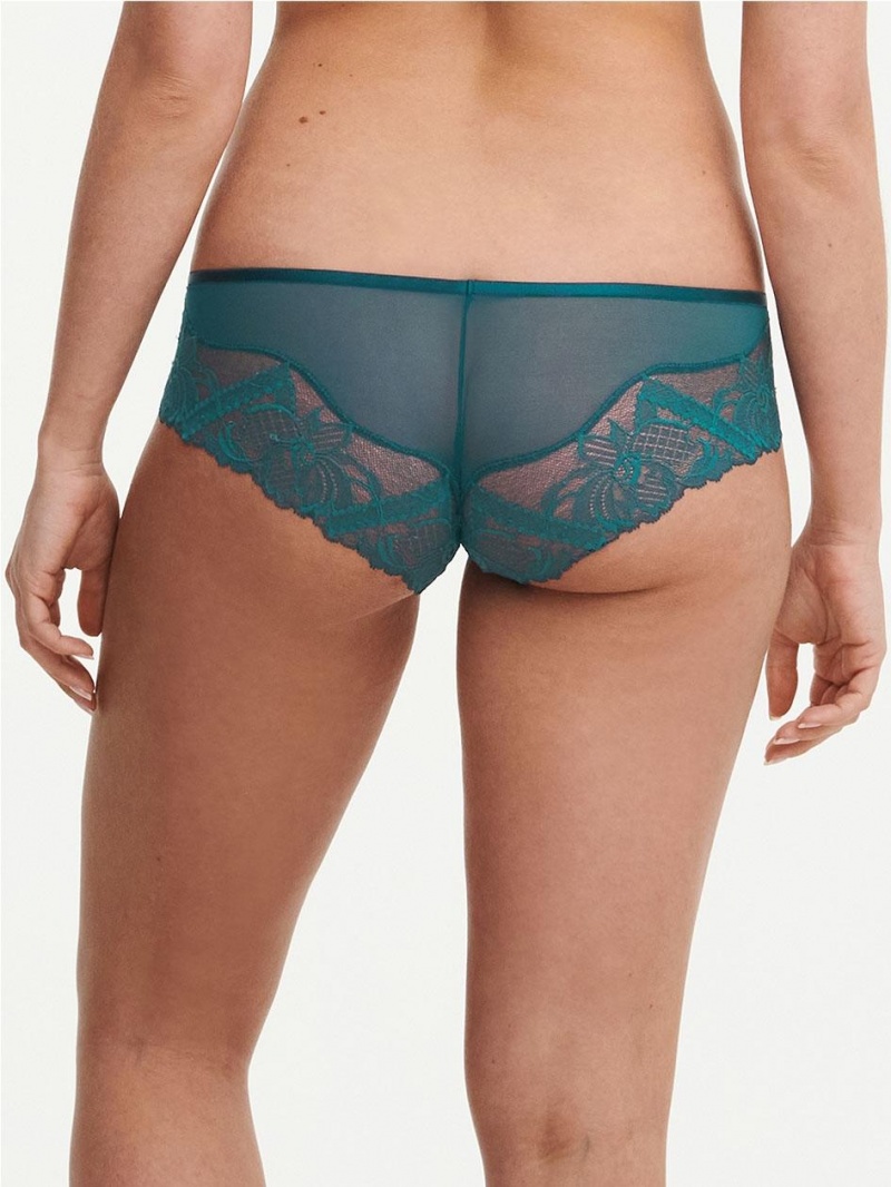 Chantelle Orangerie Dream Hipster Panties Emerald | USA 2382CET