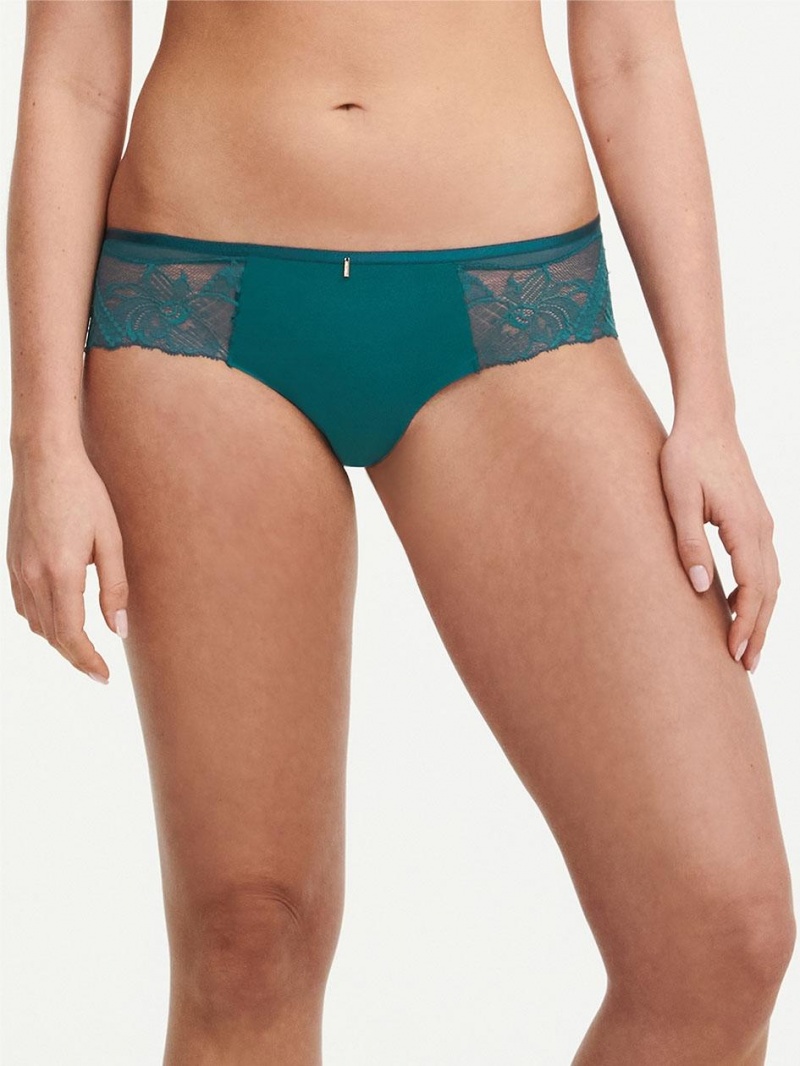 Chantelle Orangerie Dream Hipster Panties Emerald | USA 2382CET