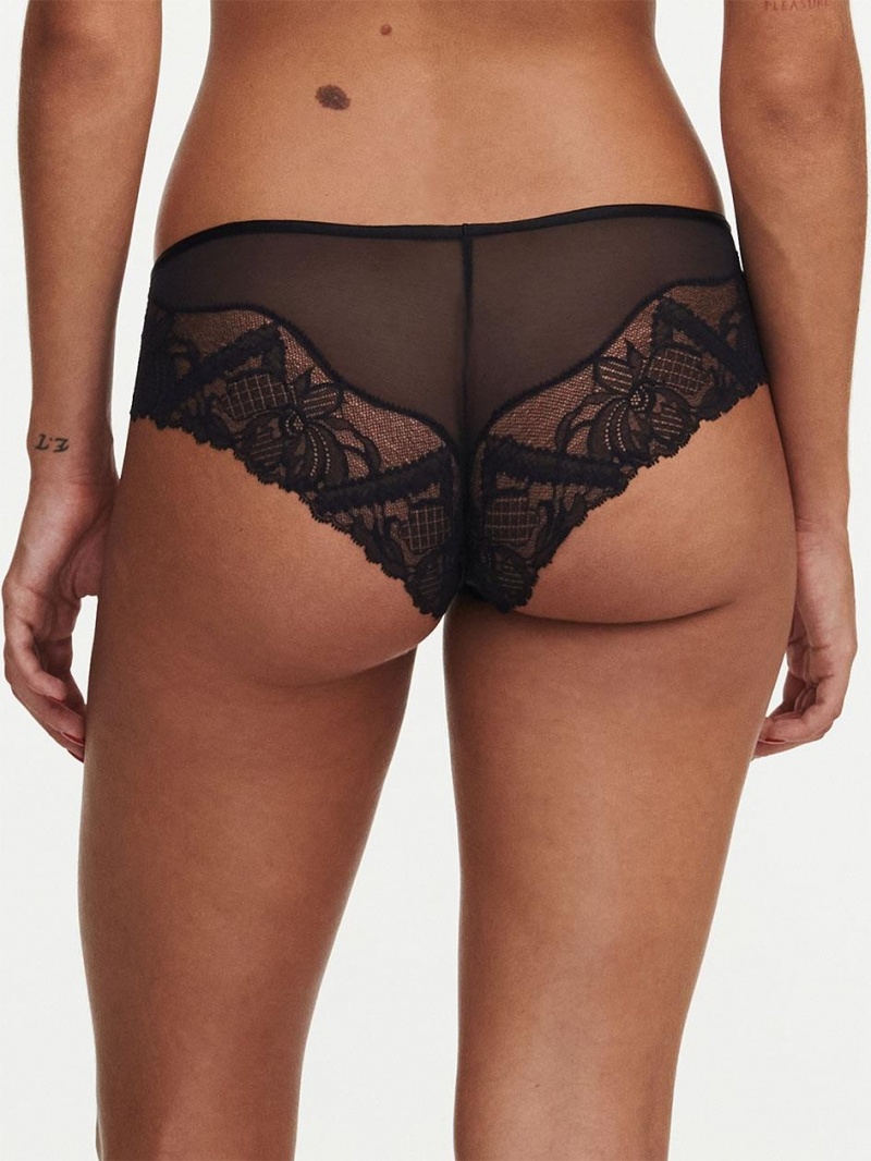 Chantelle Orangerie Dream Hipster Panties Black | USA 2438KIO