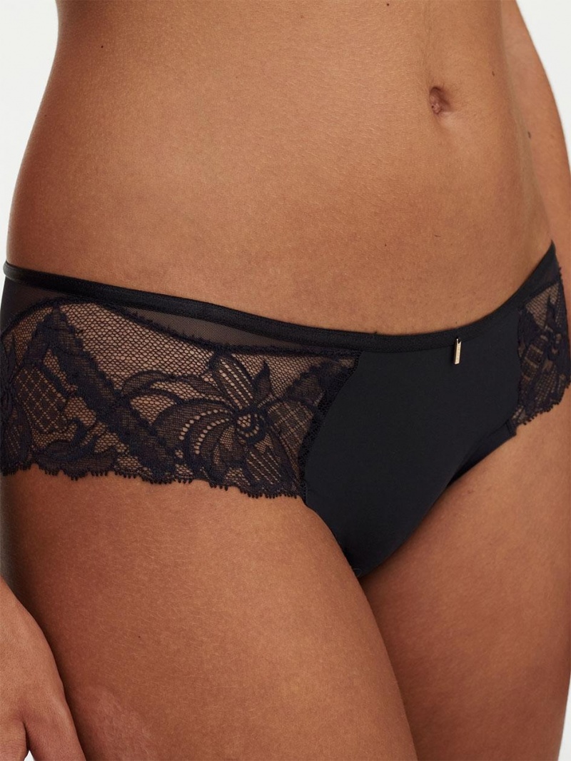 Chantelle Orangerie Dream Hipster Panties Black | USA 2438KIO