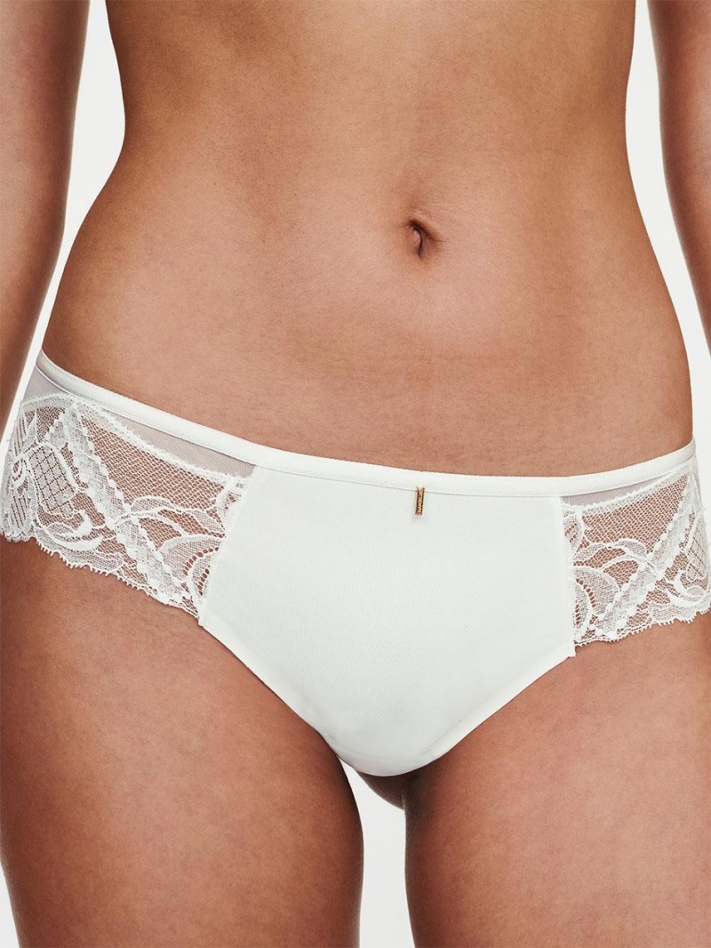 Chantelle Orangerie Dream Hipster Panties Milk | USA 2445APH