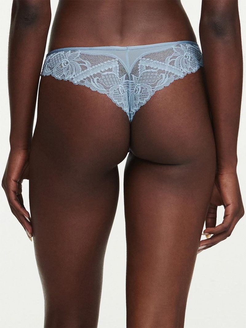 Chantelle Orangerie Dream Tanga Panties Grey Mist | USA 1731KIR