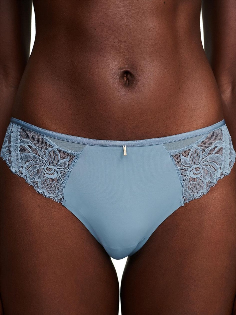 Chantelle Orangerie Dream Tanga Panties Grey Mist | USA 1731KIR