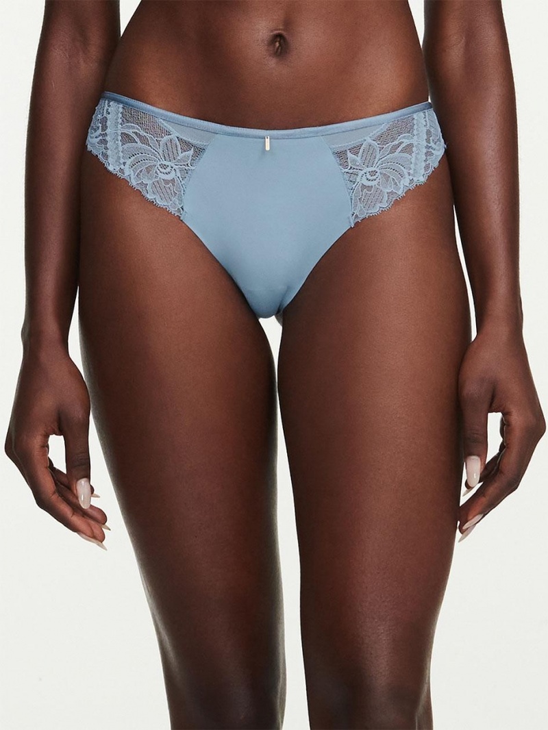 Chantelle Orangerie Dream Tanga Panties Grey Mist | USA 1731KIR