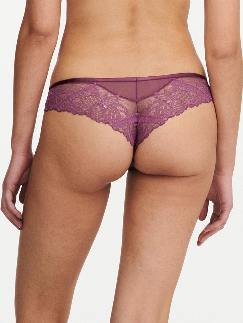 Chantelle Orangerie Dream Tanga Panties Tannin | USA 1794EXG