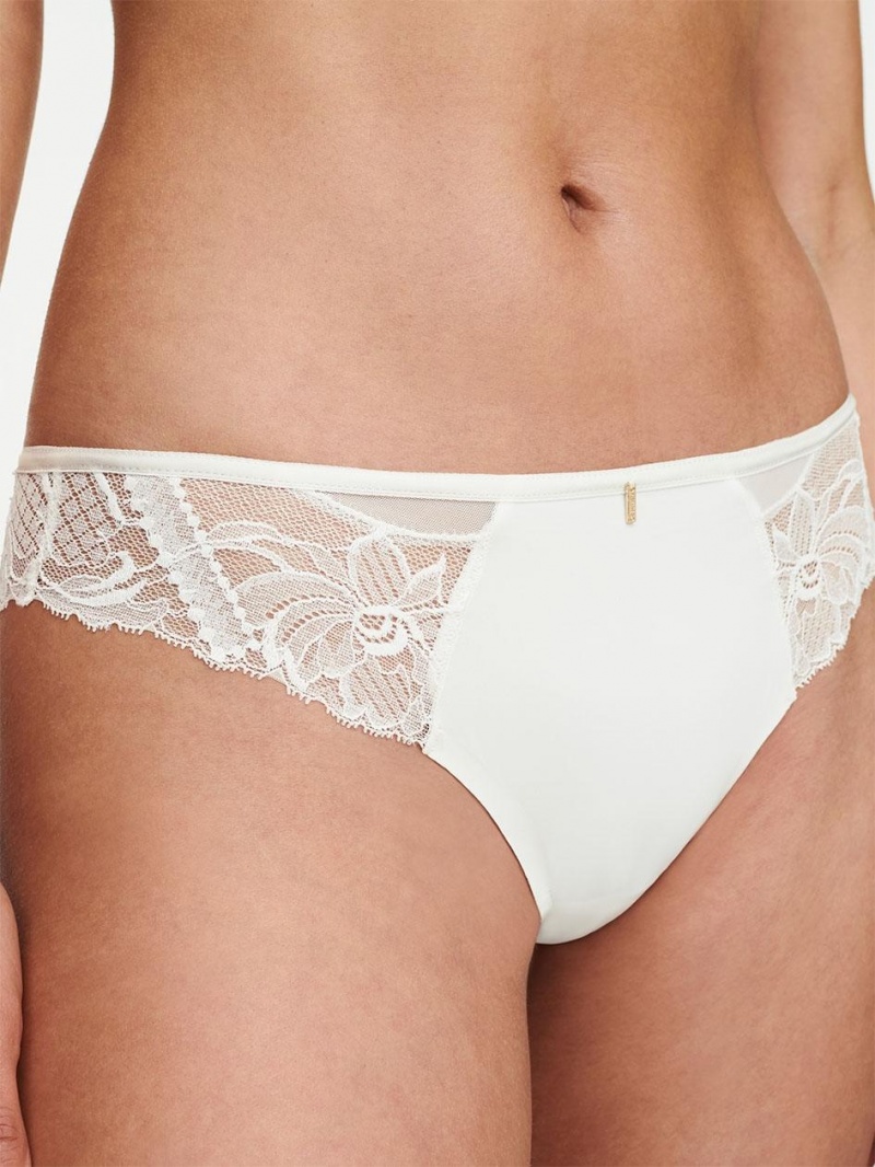 Chantelle Orangerie Dream Tanga Panties Milk | USA 1956ORX