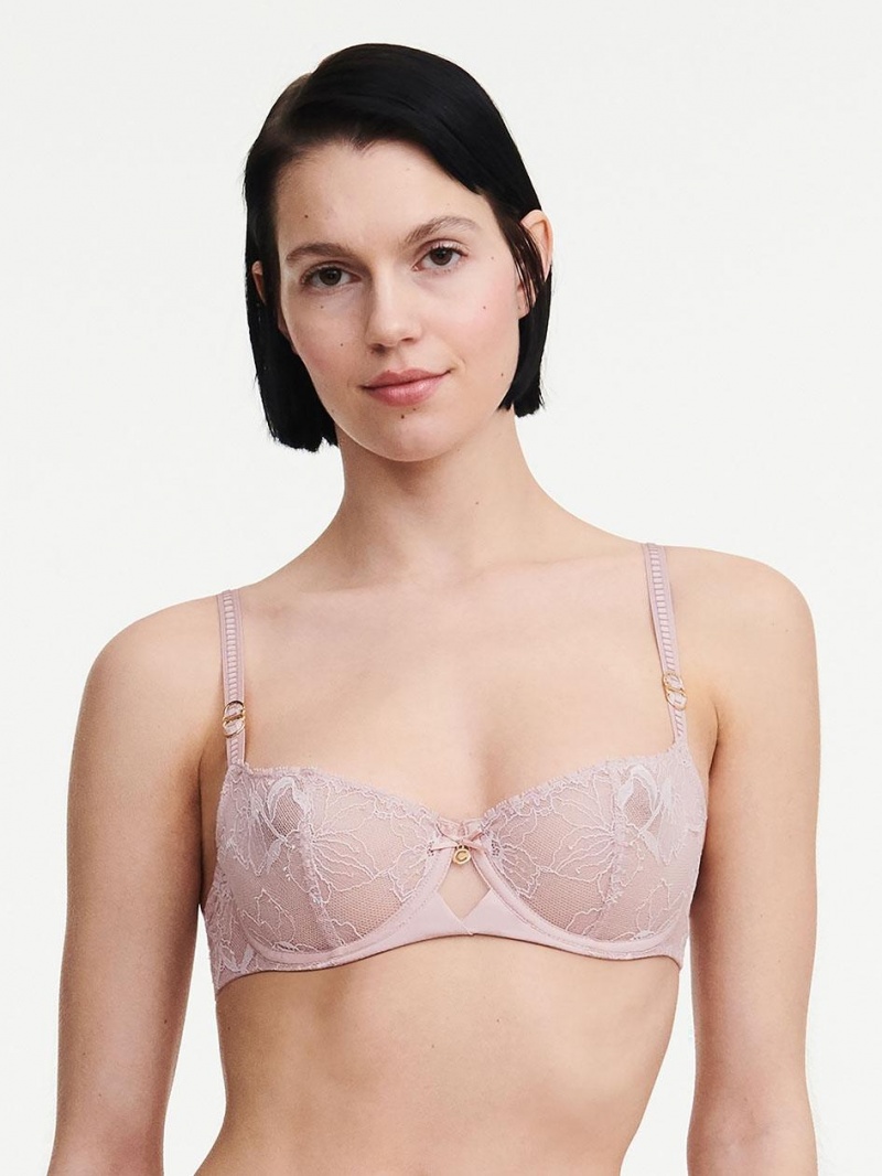 Chantelle Orchids Demi Bras English Rose | USA 2286QZD