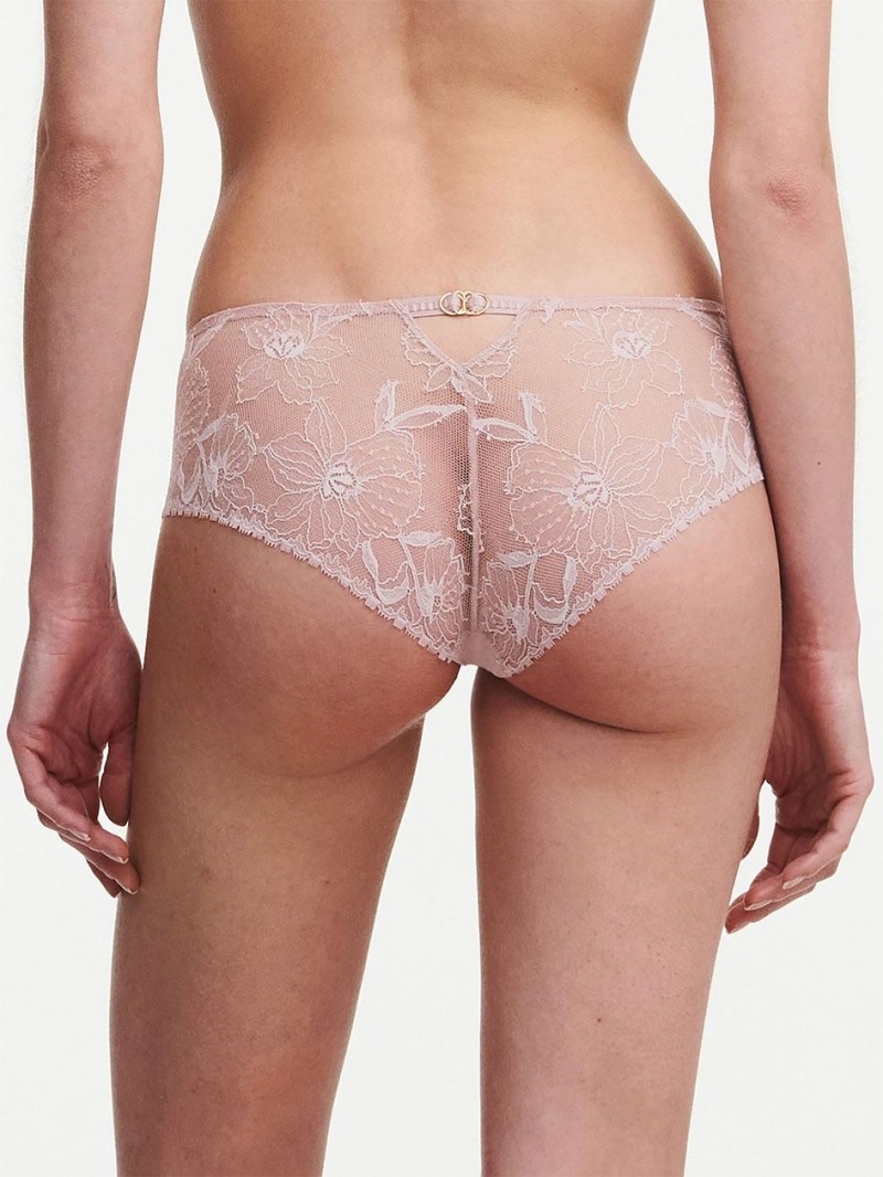 Chantelle Orchids Hipster Panties English Rose | USA 2469DNF