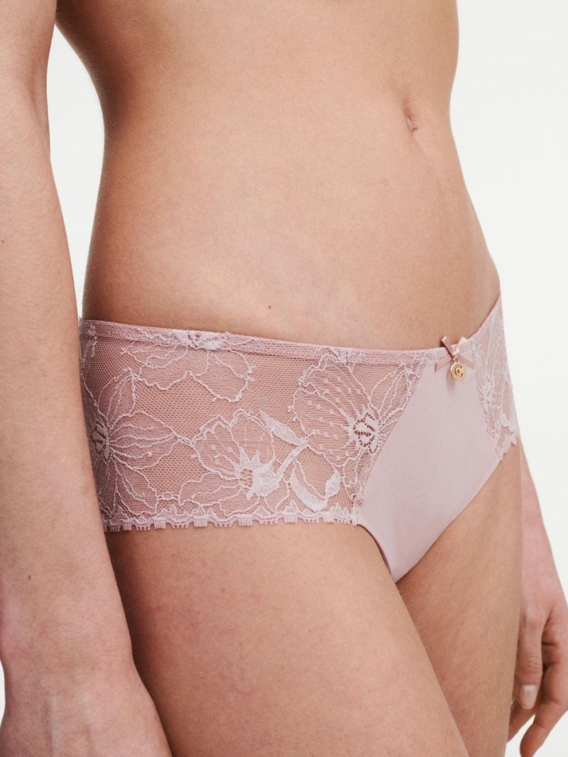 Chantelle Orchids Hipster Panties English Rose | USA 2469DNF