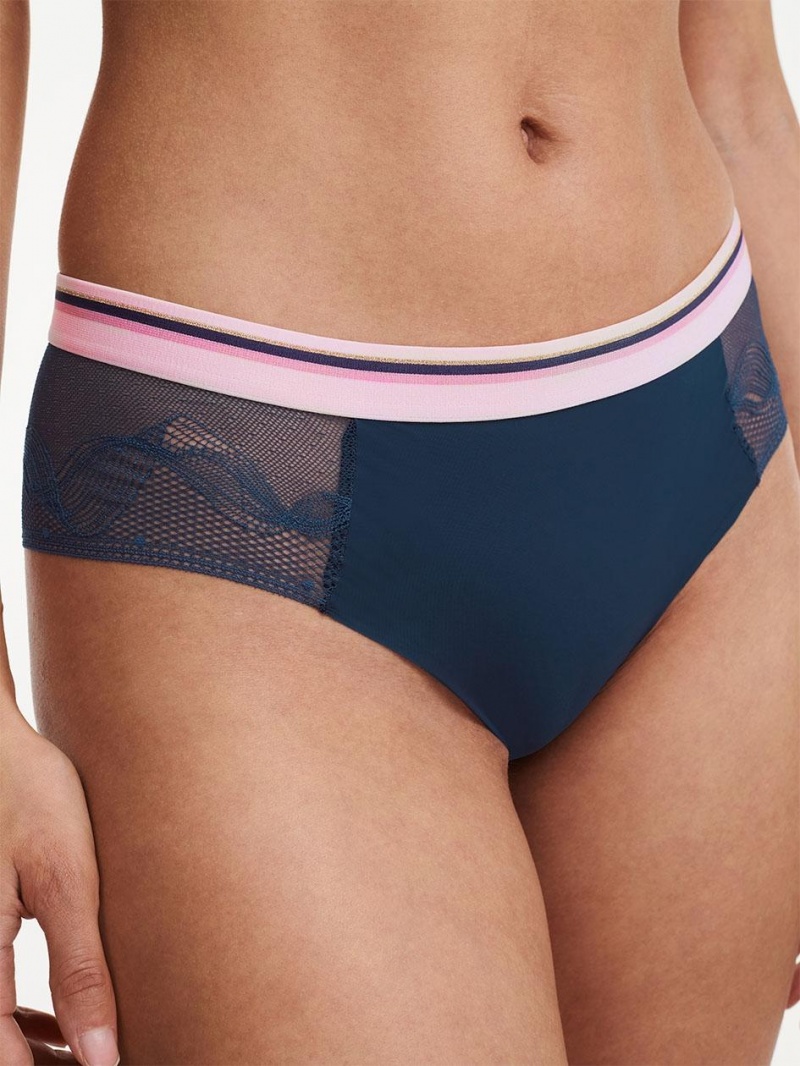 Chantelle Paola Hipster, Passionata designed by CL Panties Deep Blue | USA 1652JJE