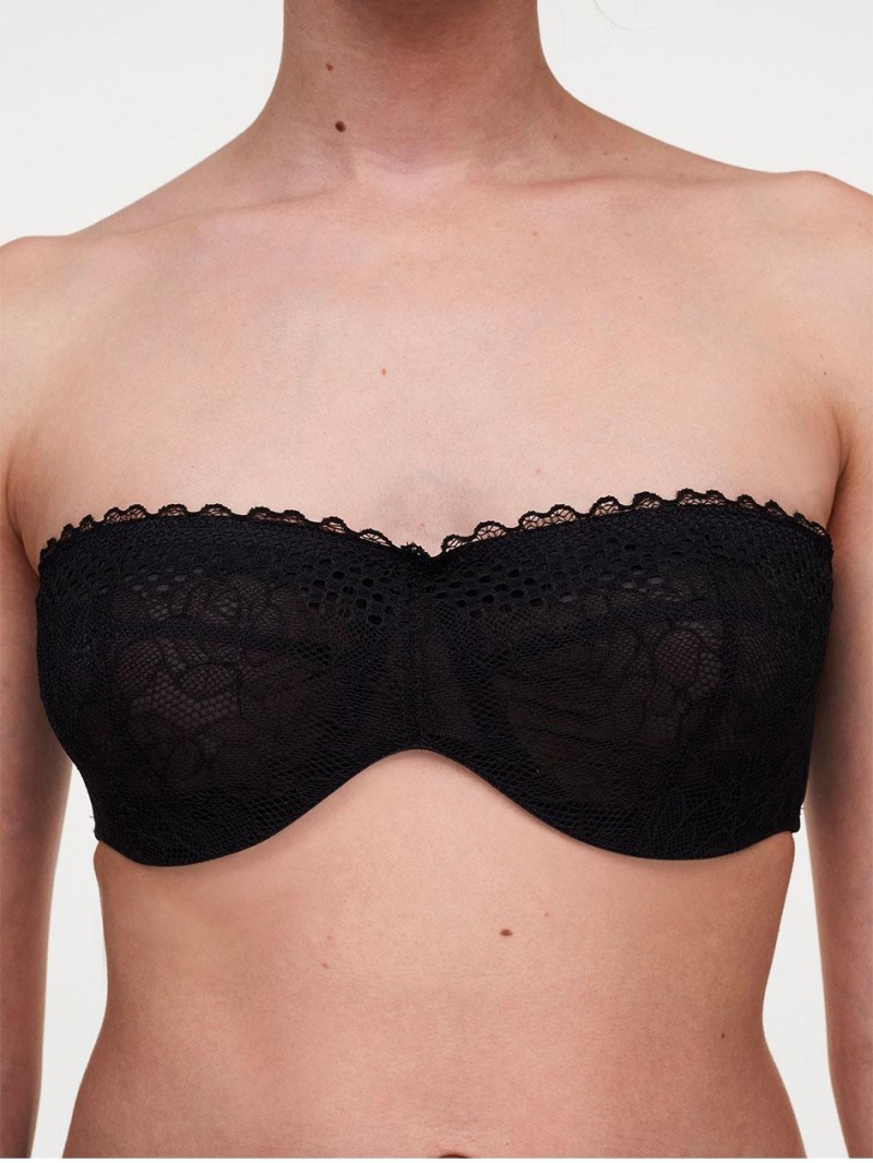 Chantelle Pila Bandeau Underwire, Passionata designed by CL Bras Black | USA 1331ISZ