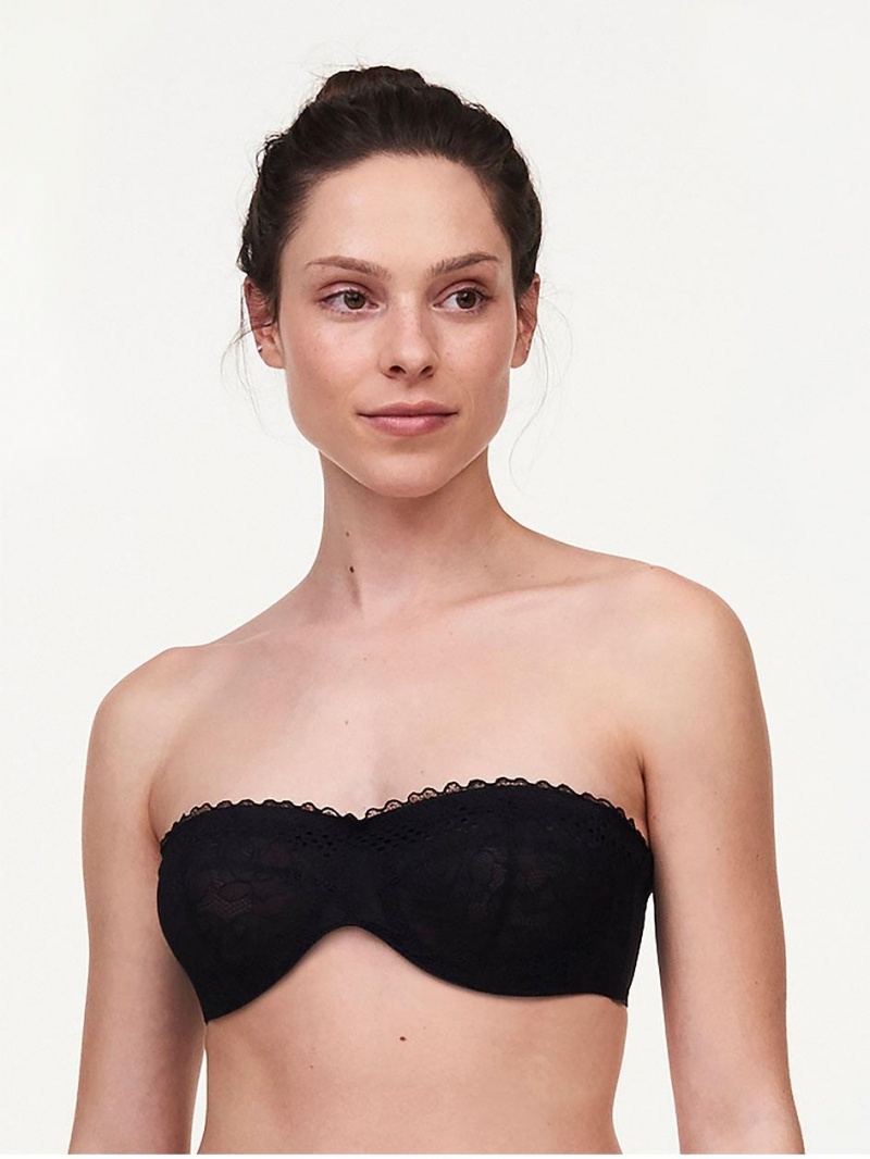 Chantelle Pila Bandeau Underwire, Passionata designed by CL Bras Black | USA 1331ISZ