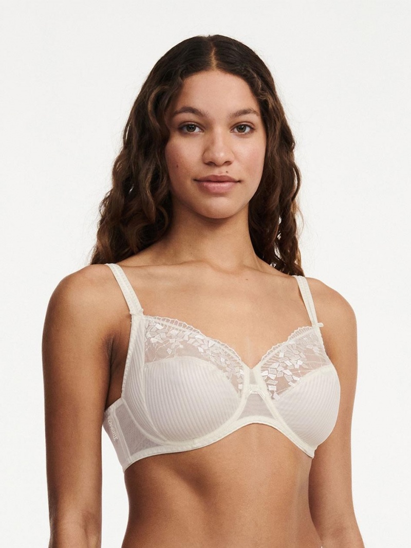 Chantelle Pont Neuf Full Coverage Unlined Bras Ivory | USA 1505MAS