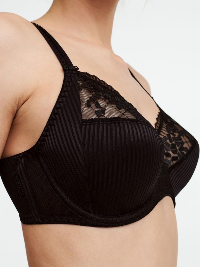 Chantelle Pont Neuf Full Coverage Unlined Bras Black | USA 1529BCP