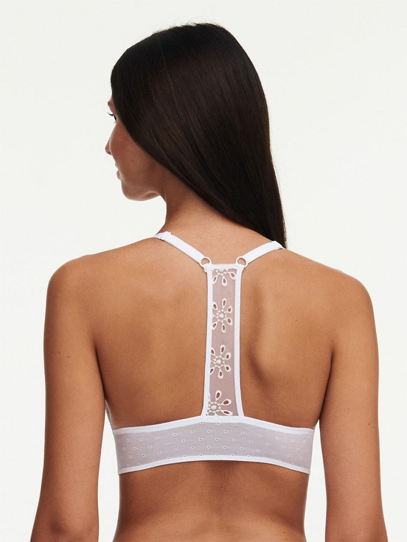 Chantelle Prisca Wireless, Passionata designed by CL Bras White | USA 1121YUK