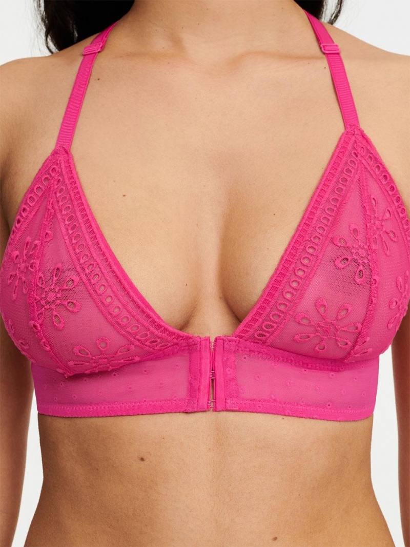 Chantelle Prisca Wireless, Passionata designed by CL Bras Raspberry | USA 1238LHT