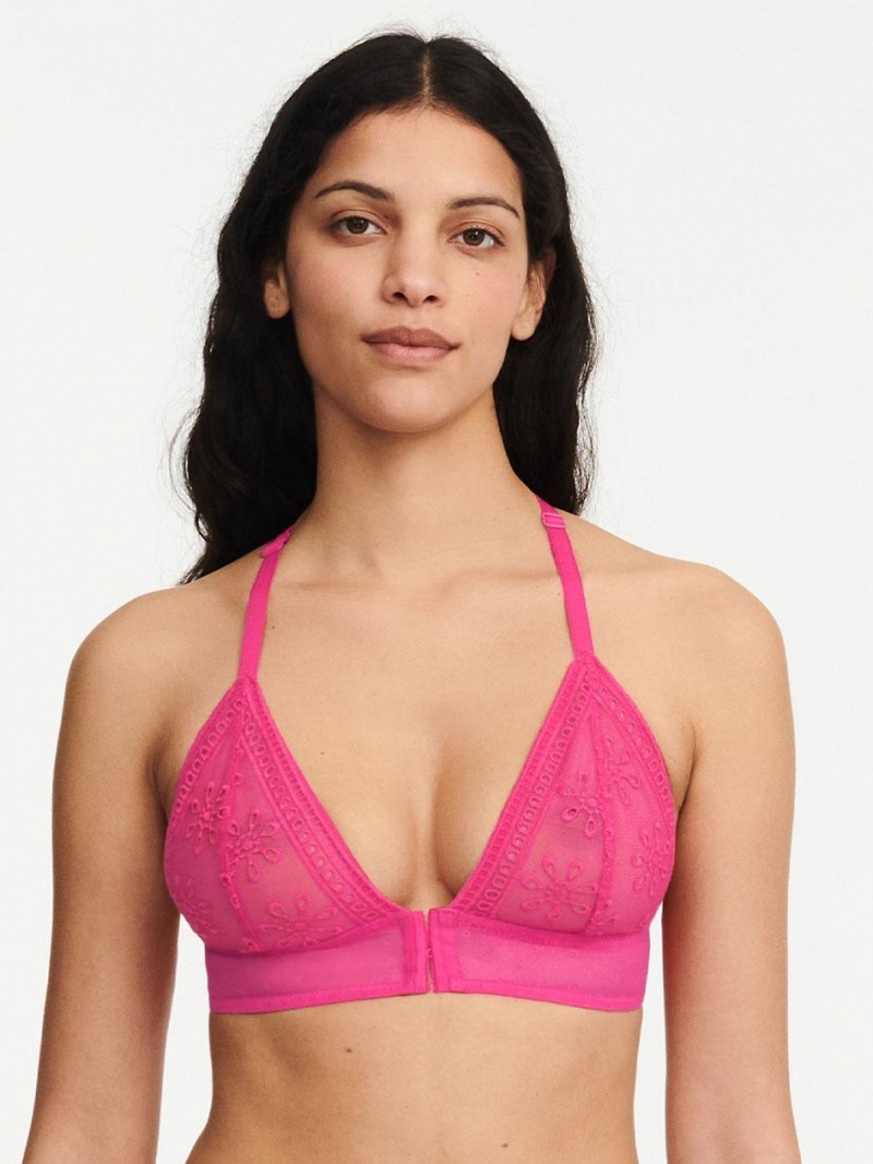 Chantelle Prisca Wireless, Passionata designed by CL Bras Raspberry | USA 1238LHT