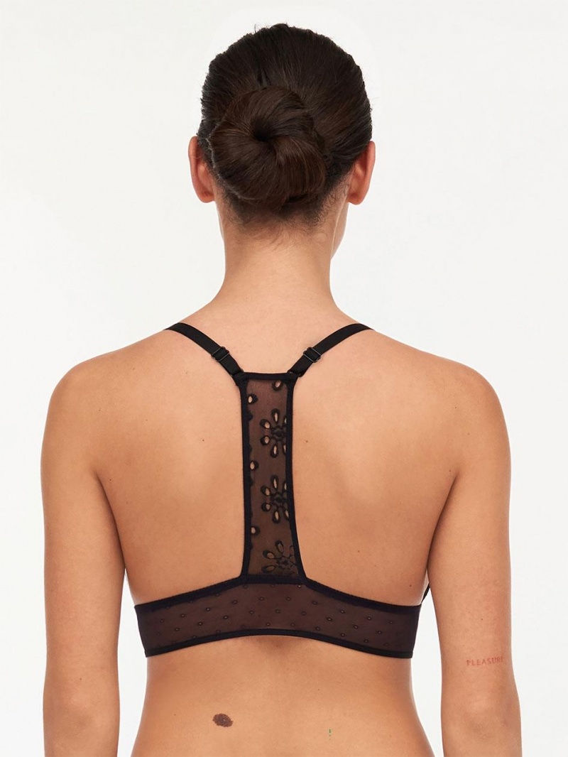 Chantelle Prisca Wireless, Passionata designed by CL Bras Black | USA 1079HKW