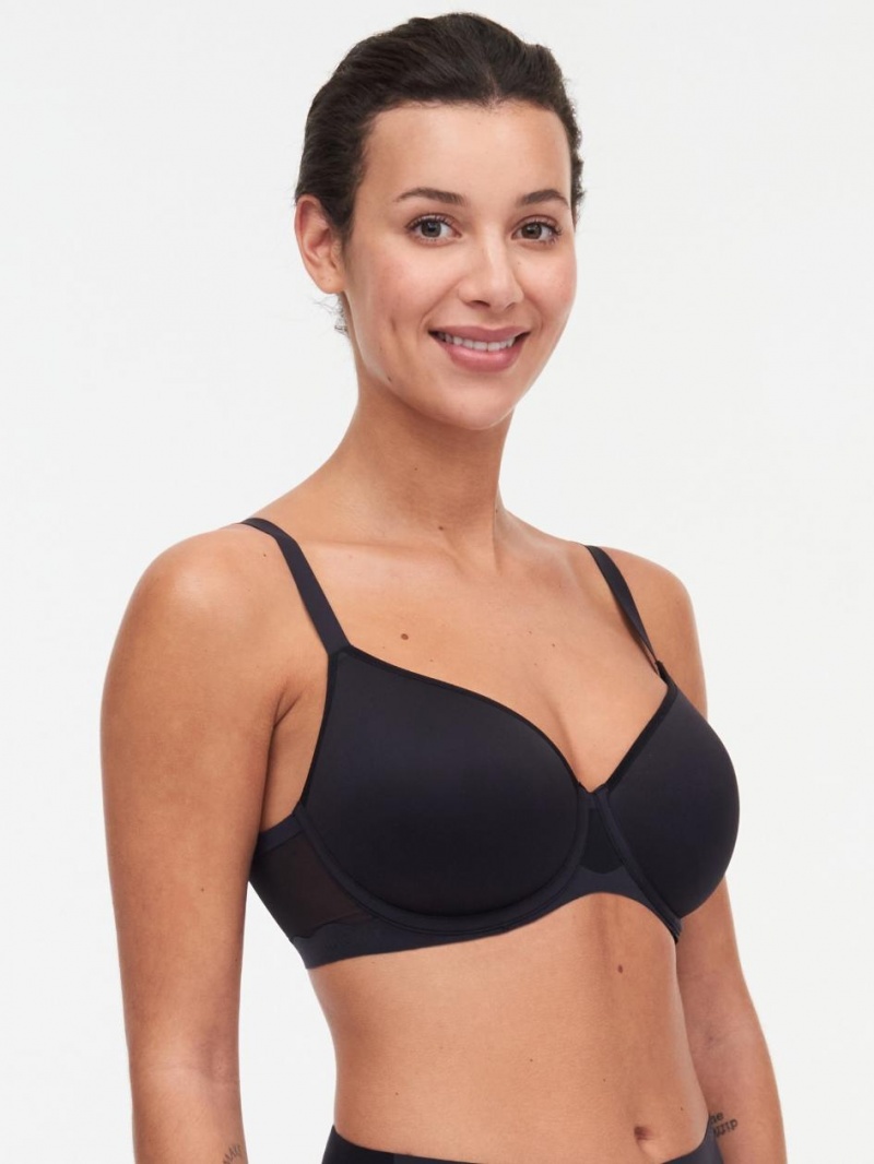 Chantelle Pure Light Spacer Bras Black | USA 1488ORX