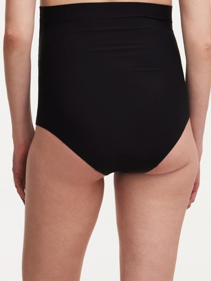 Chantelle Pure Maternity Full Brief Panties Black | USA 1937HKW