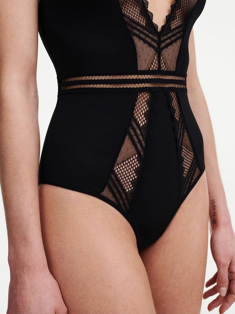 Chantelle Rodeo, Passionata designed by CL Bodysuits Black | USA 2534MAQ