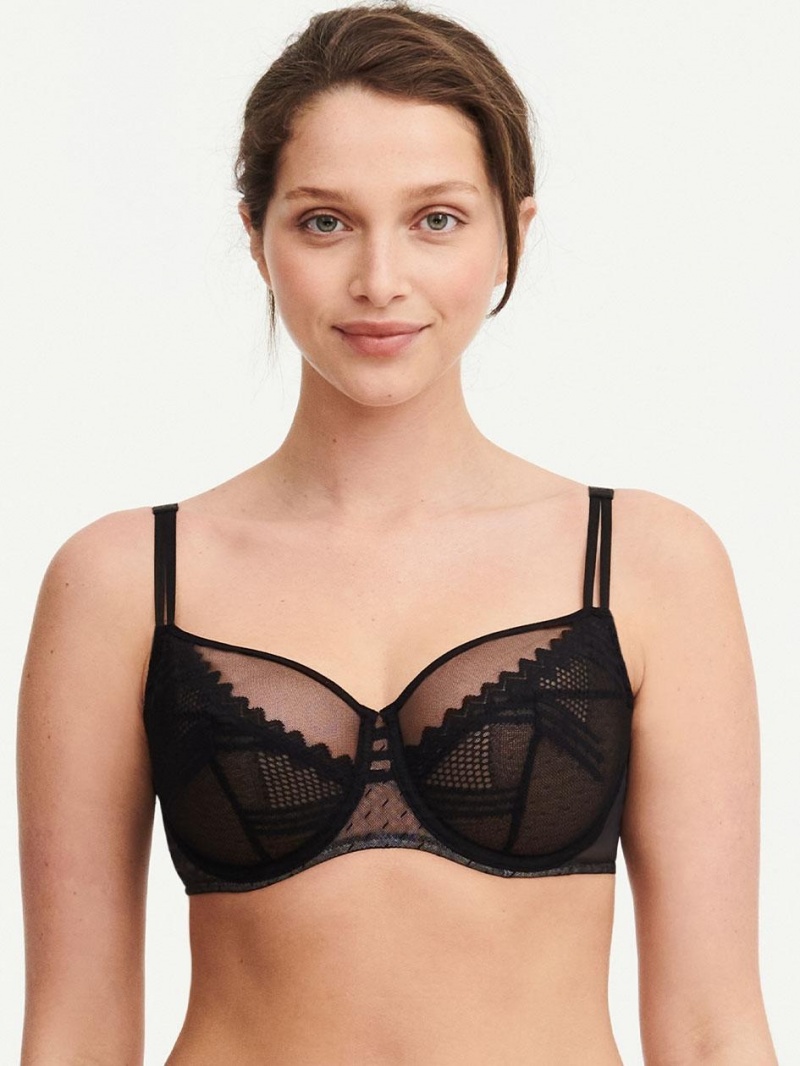 Chantelle Rodeo Underwire, Passionata designed by CL Bras Black | USA 1077FMM