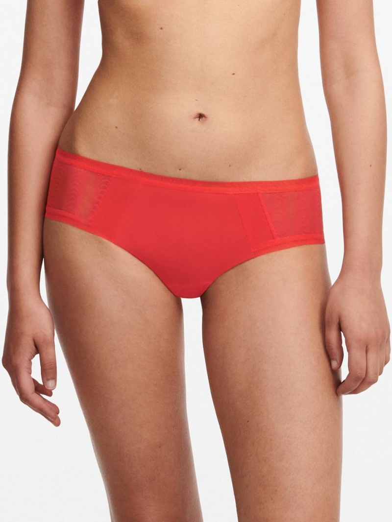 Chantelle Romane Hipster Panties Red Cocktail | USA 2517JJP