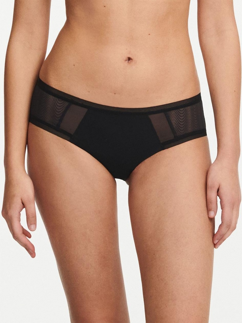 Chantelle Romane Hipster, Passionata designed by CL Panties Black | USA 1696ORX