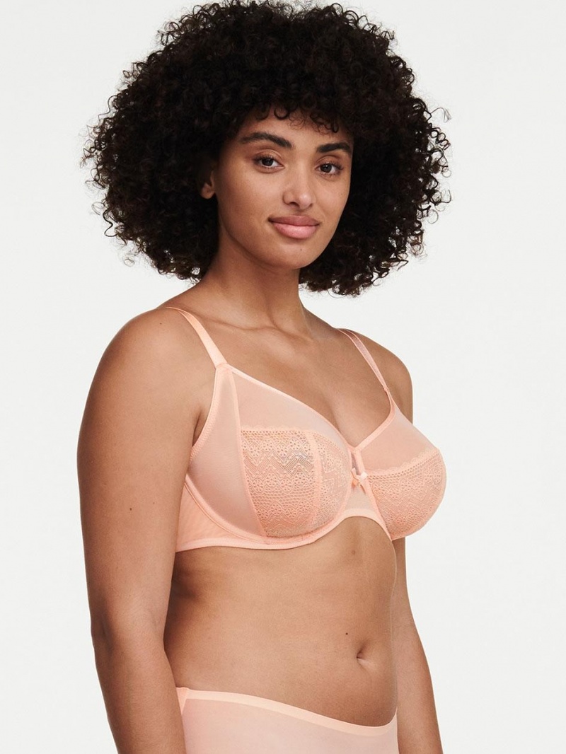 Chantelle Révèle Moi Perfect Fit Underwire Bras Tropical Pink | USA 1457RWH