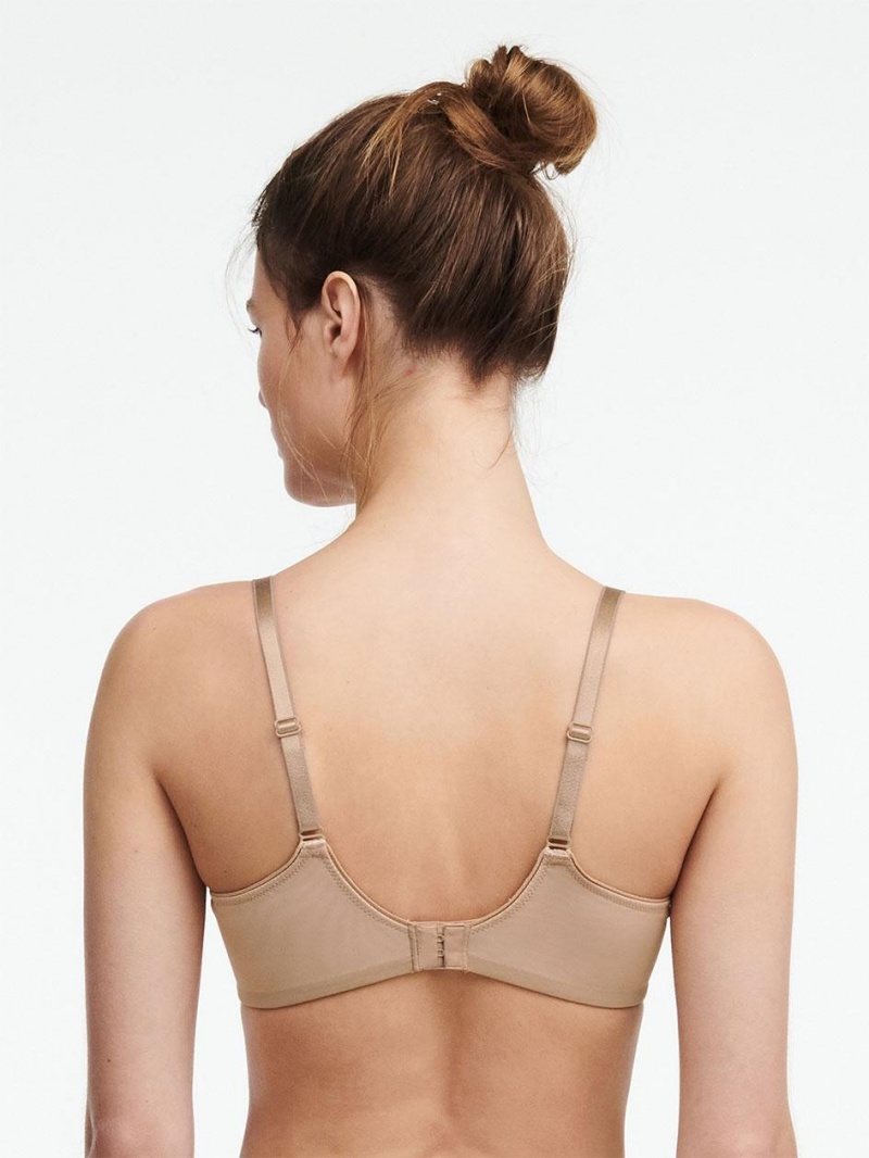 Chantelle Révèle Moi Perfect Fit Underwire Bras Nude Warm Honey | USA 1563YUK