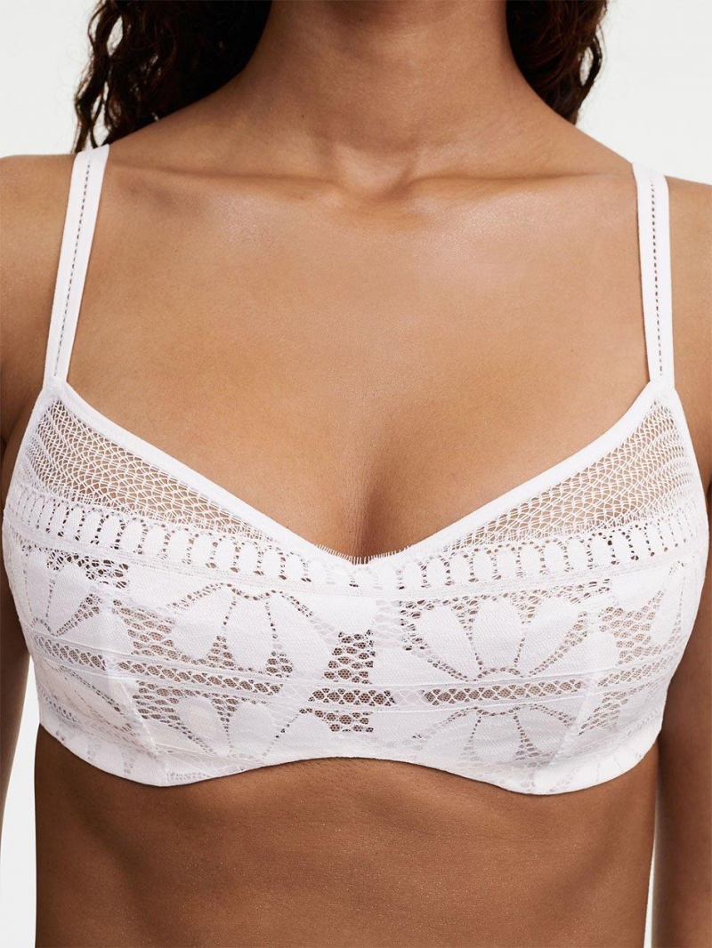 Chantelle Sofie Lace Underwire, Passionata designed by CL Bras White | USA 2189ISZ