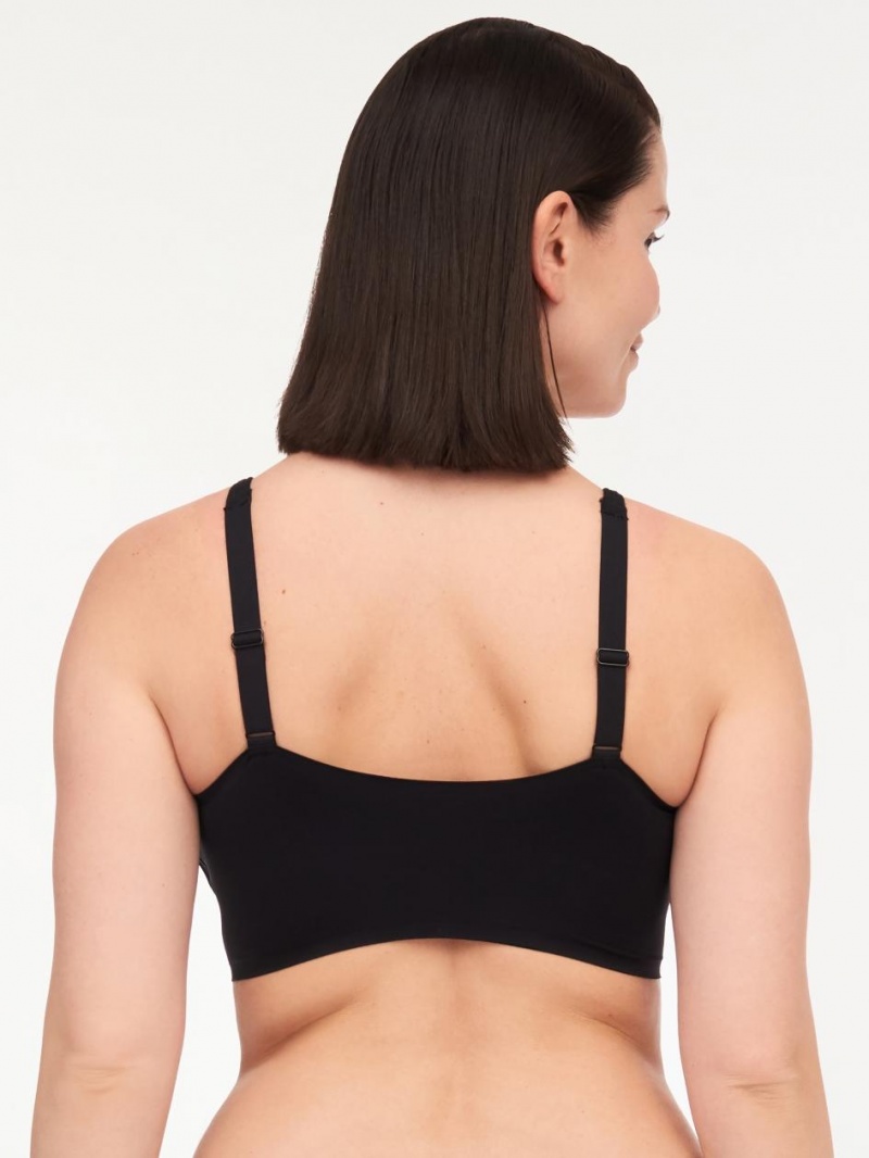 Chantelle SoftStretch AIR Lounge Bras Black | USA 1340JJE