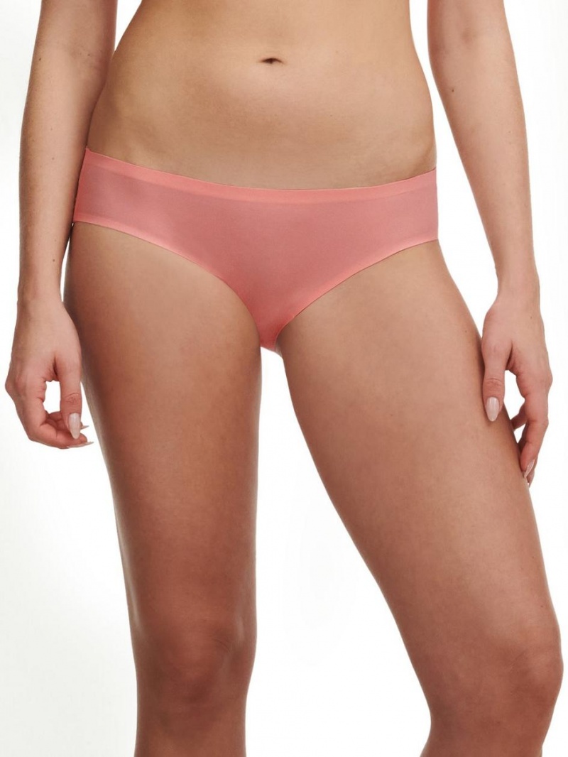 Chantelle SoftStretch Bikini Panties Candlelight Peach | USA 1985SOB