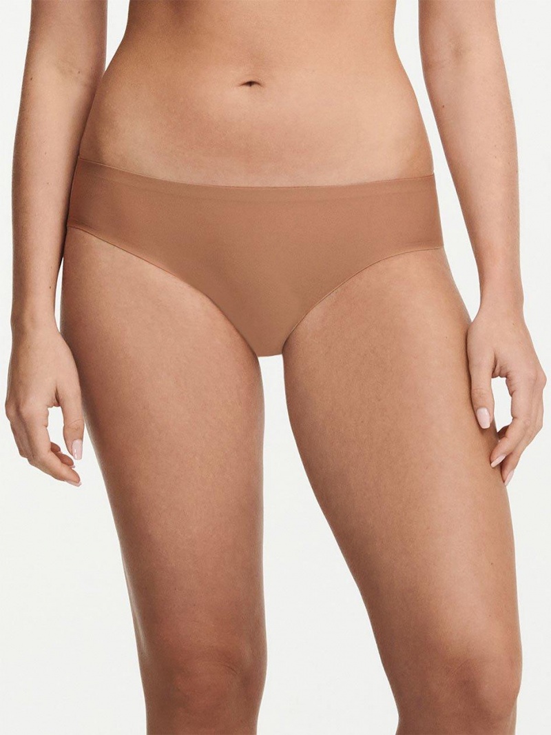 Chantelle SoftStretch Bikini Panties Coffee Latte | USA 1997BCP