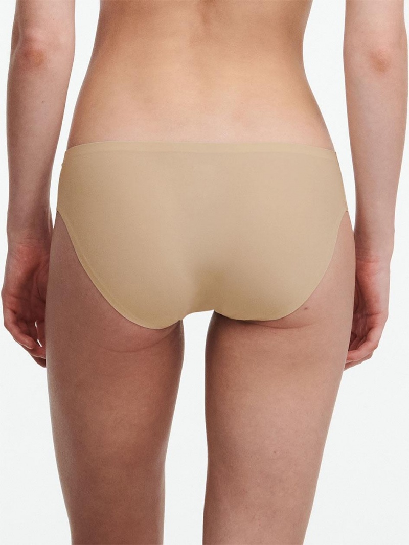 Chantelle SoftStretch Bikini Panties Nude Sand | USA 1906APV