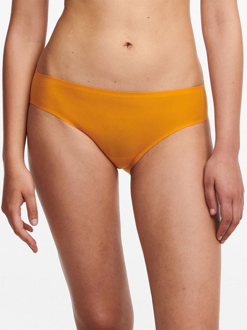 Chantelle SoftStretch Bikini Panties Ocre | USA 1952TVJ