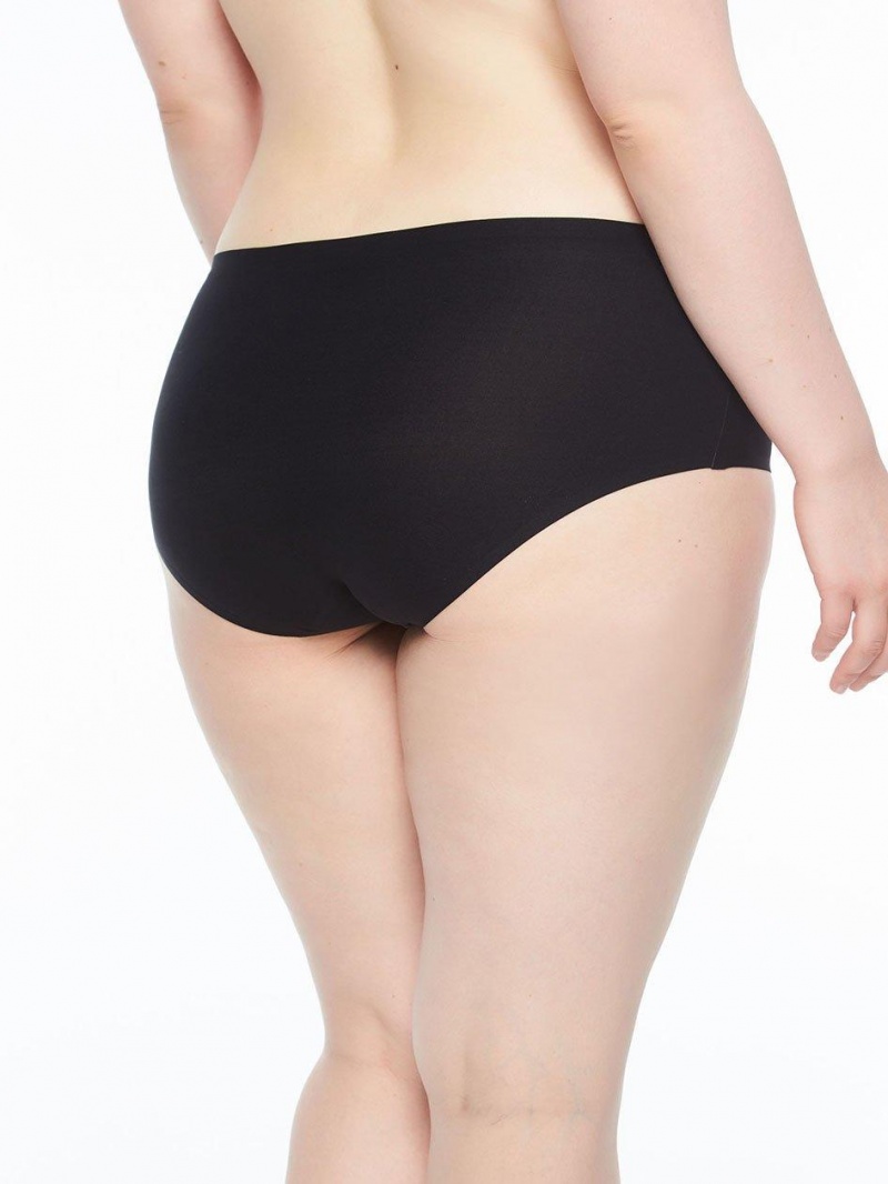 Chantelle SoftStretch Full Hipster (1X-4X) Panties Black | USA 1717RWH