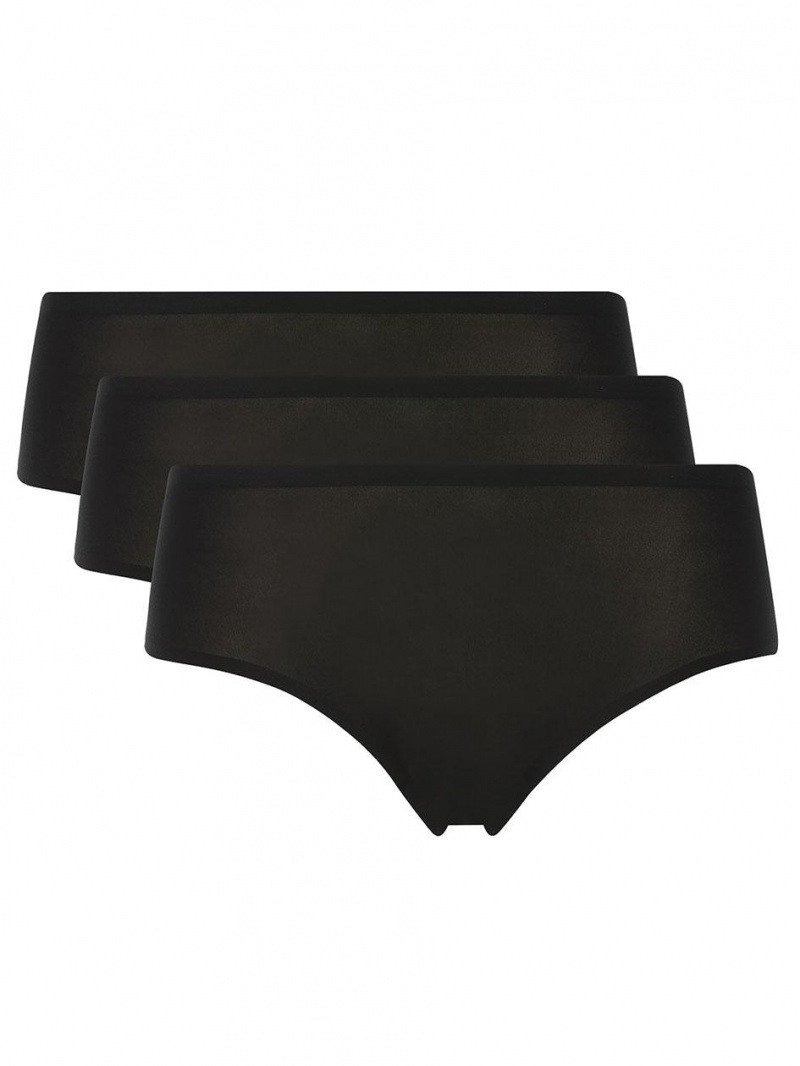 Chantelle SoftStretch Hipster (3-Pack) Panties Black | USA 2012DNN