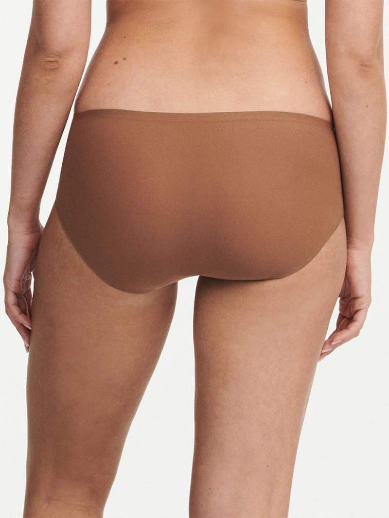 Chantelle SoftStretch Hipster Panties Cocoa Brown | USA 1961FMM